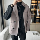 Threebooy Men's Overcoat Jackets Casual Male Coats Short Windbreaker Aesthetic Fast Delvery Deals Korean Reviews Many Vintage Harajuku Y2k